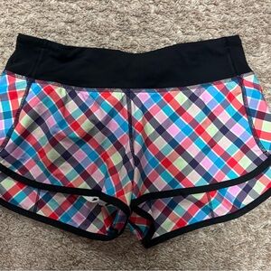 Lululemon RARE SeaWheeze limited edition speed shorts size 4 EUC